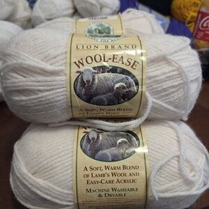 Lion Brand Wool-Ease Yarn Bundle